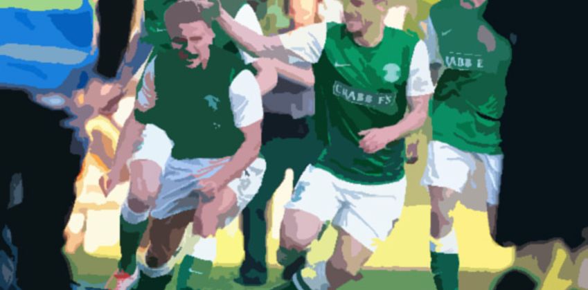 Hibs v Hamilton, The Hibs Club, 25th May