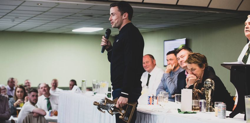 Lewis Stevenson at The Hibs Club