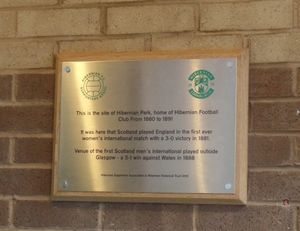 Home of the first women's international